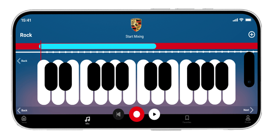 Music Creation Interface